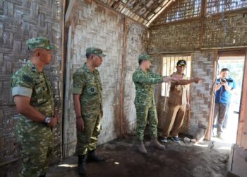Peringati HUT ke-81 TNI, Kodim 0809/Kediri Bedah Rumah Warga Sebatang Kara