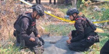 Warga Kediri Temukan Benda Diduga Mortir Aktif di Pinggir Sungai Brantas